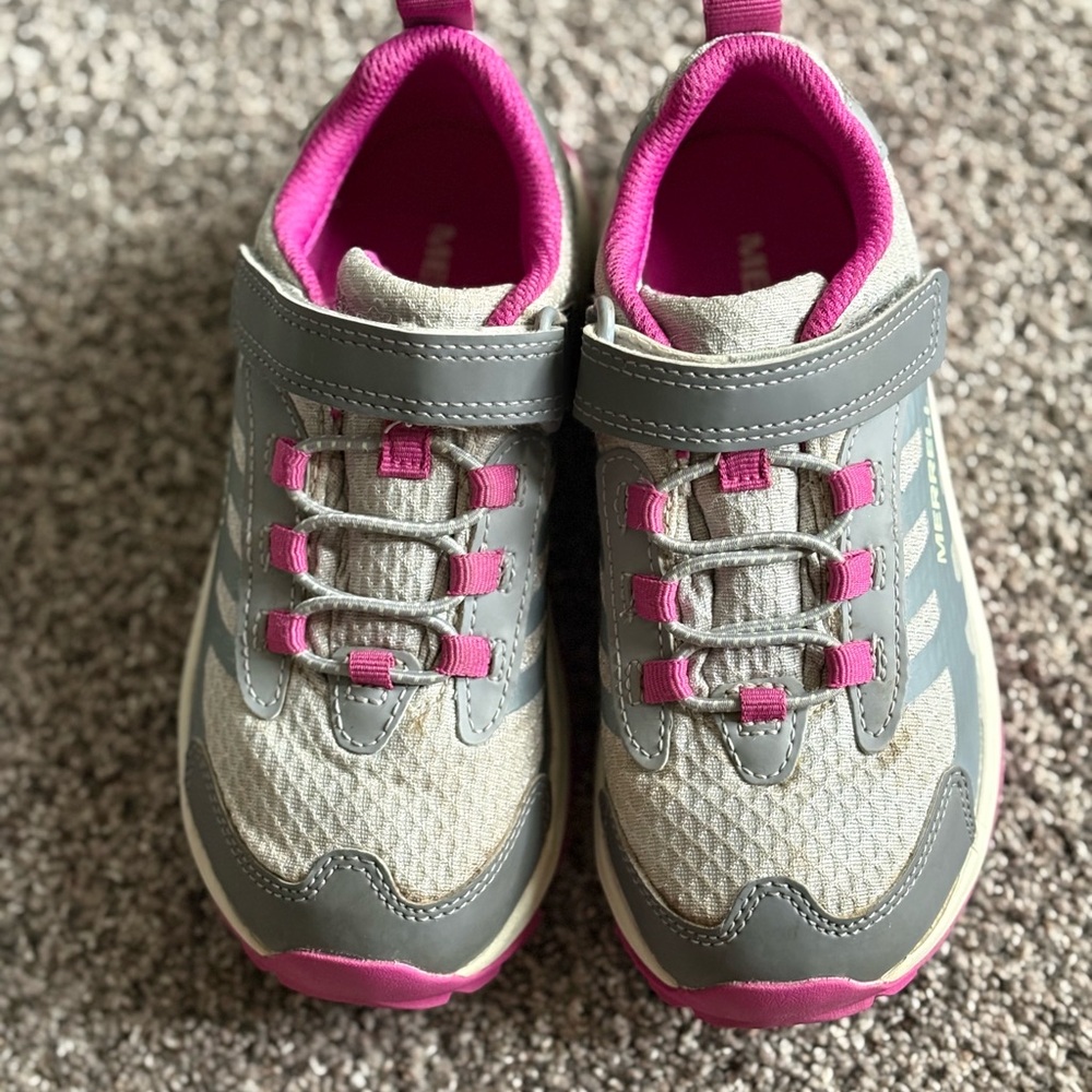 Merrell Kid's Moab Speed 2 Low A/C Waterproof Hiking Shoes - Picture 2 of 4